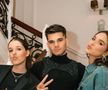 Ianis Hagi și Elena Tănase