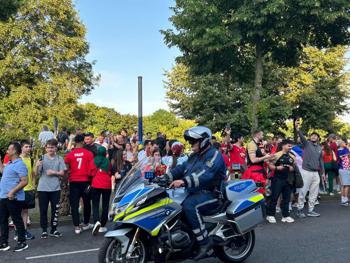 Cristiano-mania la Leipzig! Imagini spectaculoase: „Ronaldo, Ronaldo” a răsunat în preajma stadionului
