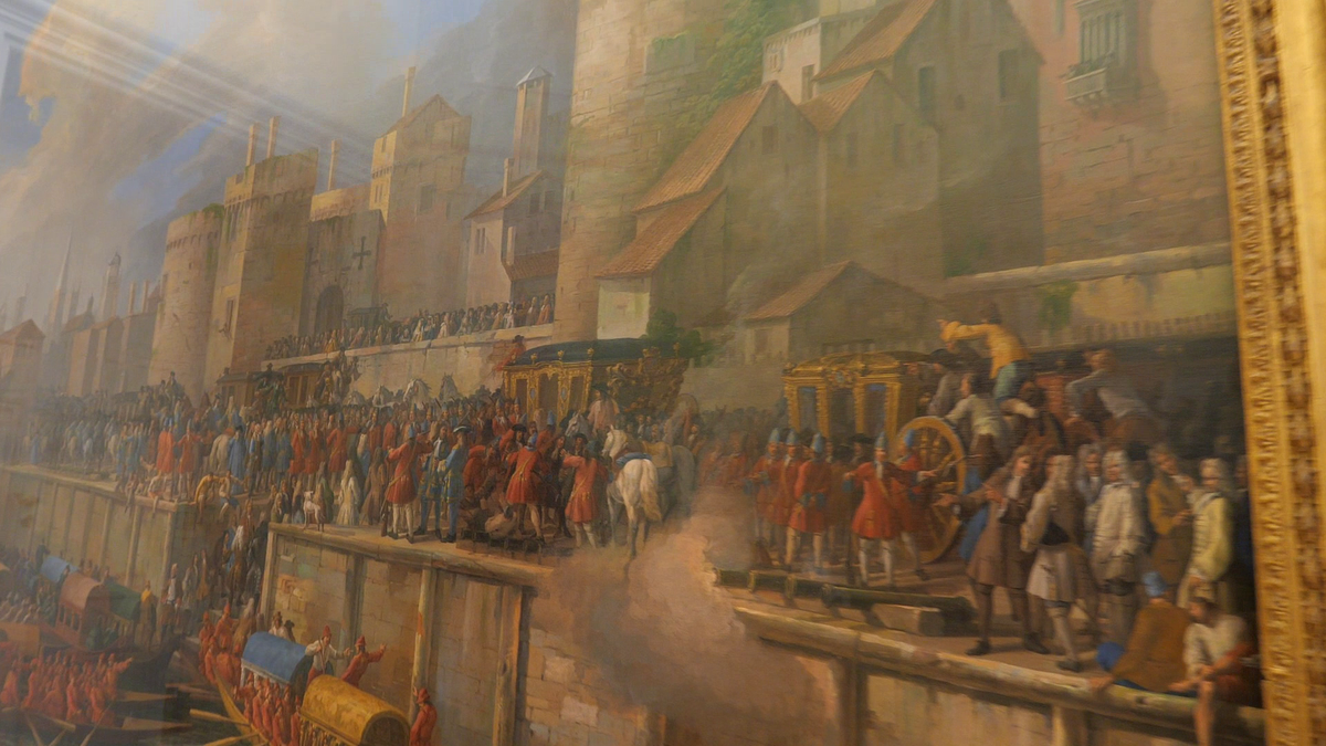 Pe urmele lui Napoleon » Dormitorul lui Bonaparte din palatul somptuos din Wurzburg, păstrat în starea lui originală