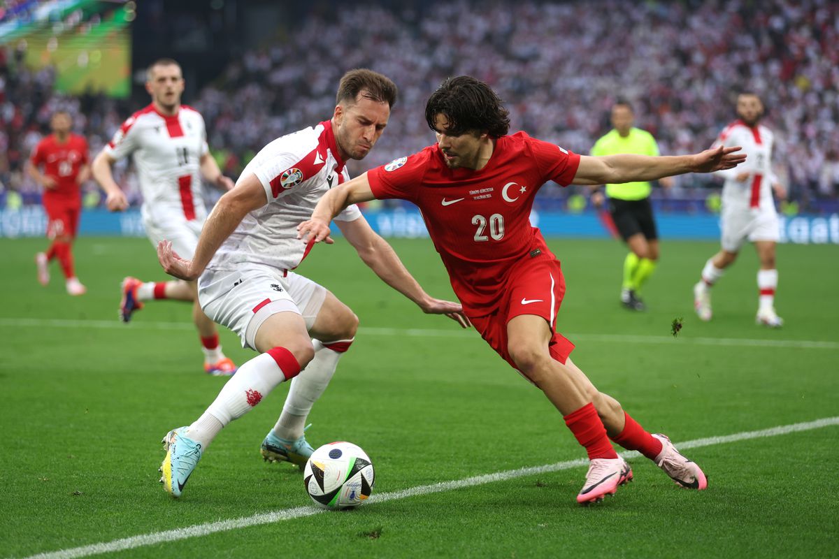 Ritm electrizant și două goluri de excepție în Turcia - Georgia » Guler concurează cu reușita lui Stanciu