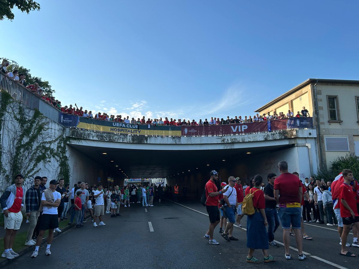 Cristiano-mania la Leipzig! Imagini spectaculoase: „Ronaldo, Ronaldo” a răsunat în preajma stadionului