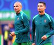 Pepe și Cristiano Ronaldo sunt acum cei mai în vârstă fotbaliști de câmp cu meci la un Campionat European // foto: Imago Images
