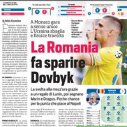 Corriere dello Sport, după România - Ucraina 3-0