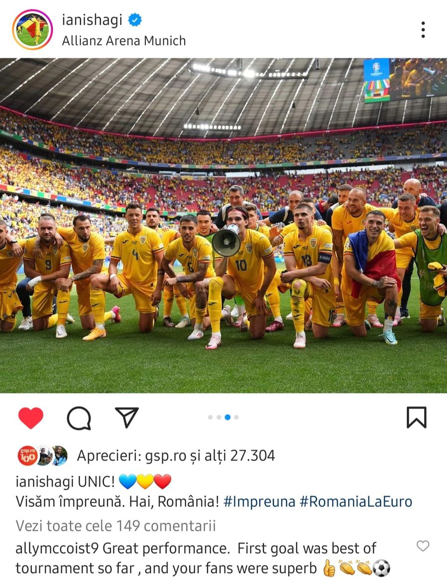 Legendarul fotbalist care ne-a barat cândva drumul spre Euro, mesaj de suflet pentru Ianis Hagi: „Cel mai frumos gol, fani superbi”