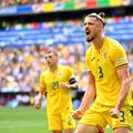 Radu Drăgușin, în România - Ucraina 3-0, foto: Imago Images