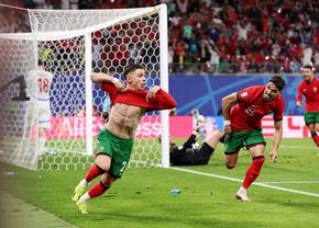 Așa tată, așa fiu! Eroul Portugaliei, „puștiul” lui Sergio Conceicao a stabilit o premieră la debutul la Euro