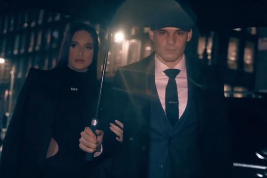 Ianis Hagi și Elena Tănase