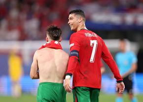 9 detalii ce nu s-au văzut la TV în thriller-ul Portugalia - Cehia: „Češi, Češi!", nu „Messi, Messi" și un record al fiului lui Sergio Conceicao. Dar peste toți a fost Zeul!