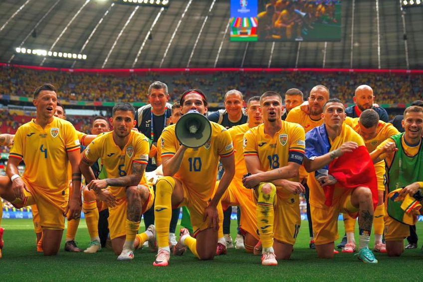 România a obținut prima victorie la Euro după 24 de ani, foto: Facebook