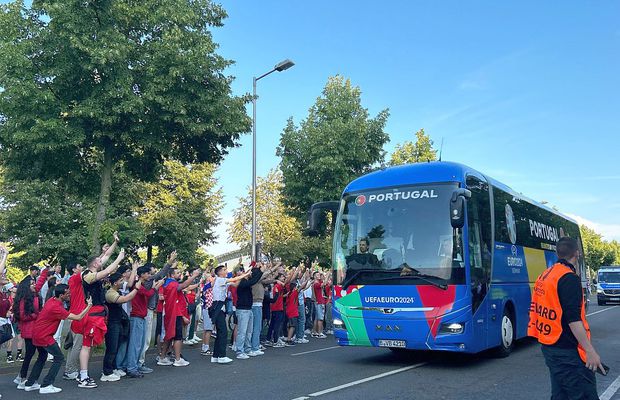 Cristiano-mania la Leipzig! Imagini spectaculoase: „Ronaldo, Ronaldo” a răsunat în preajma stadionului
