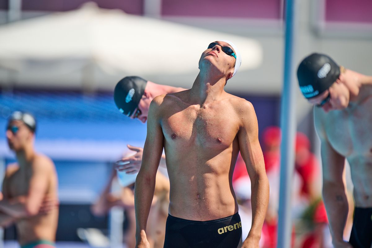 David Popovici s-a calificat în semifinale cu cel mai bun timp la 100 m liber