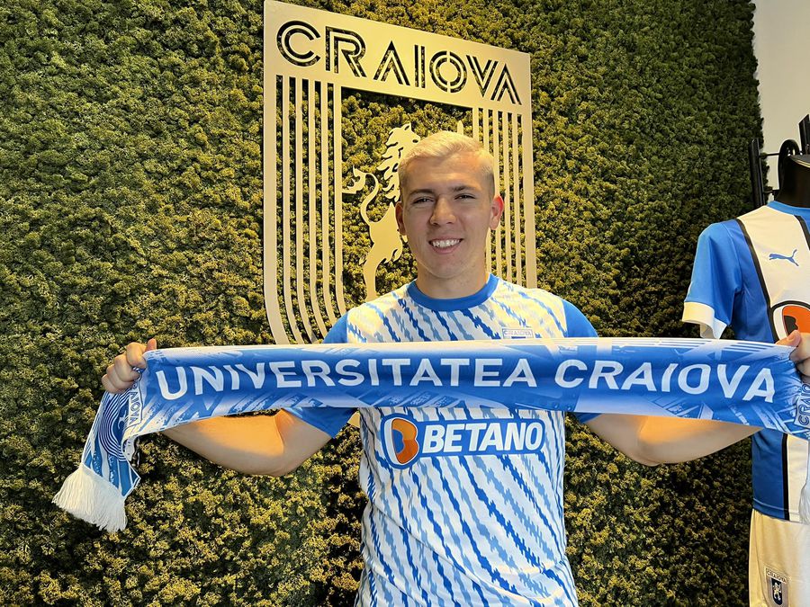 Universitatea Craiova a anunțat al doilea transfer al verii: „Este un jucător polivalent!”