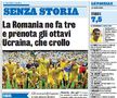 Gazzetta dello Sport, după România - Ucraina 3-0