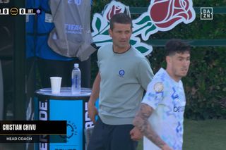 Cristi Chivu a avut un mesaj clar cu câteva minute înainte de a debuta pe banca lui Inter