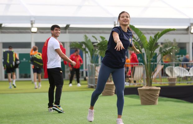 Carlos Alcaraz: „Primul meu gând a fost Emma” » Spaniolul crede că noua formulă de dublu mixt de la US Open este minunată