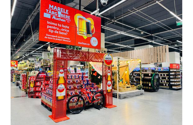 Fie că e fotbal, tenis sau Formula 1, la Târgul de Bere Auchan găsești băutura perfectă pentru fiecare repriză
