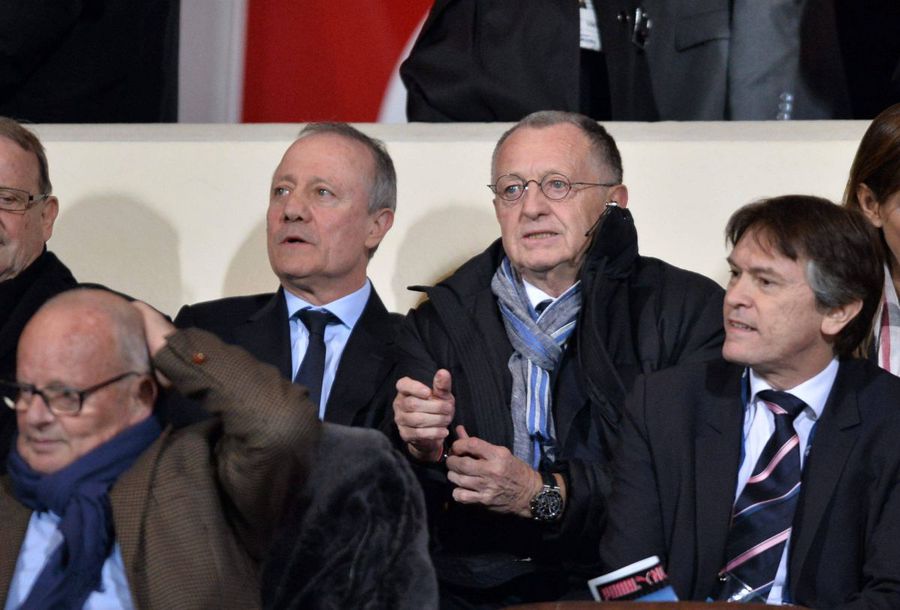 Bernard Lacombe, alături de Michel Aulas, fostul președinte al lui Lyon / Foto: Imago S-a stins un fost mare campion european! » A eliminat-o pe Dinamo + Are cel mai rapid gol francez la Mondiale