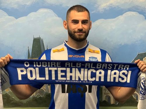 Risto Jankov când era la Poli Iași