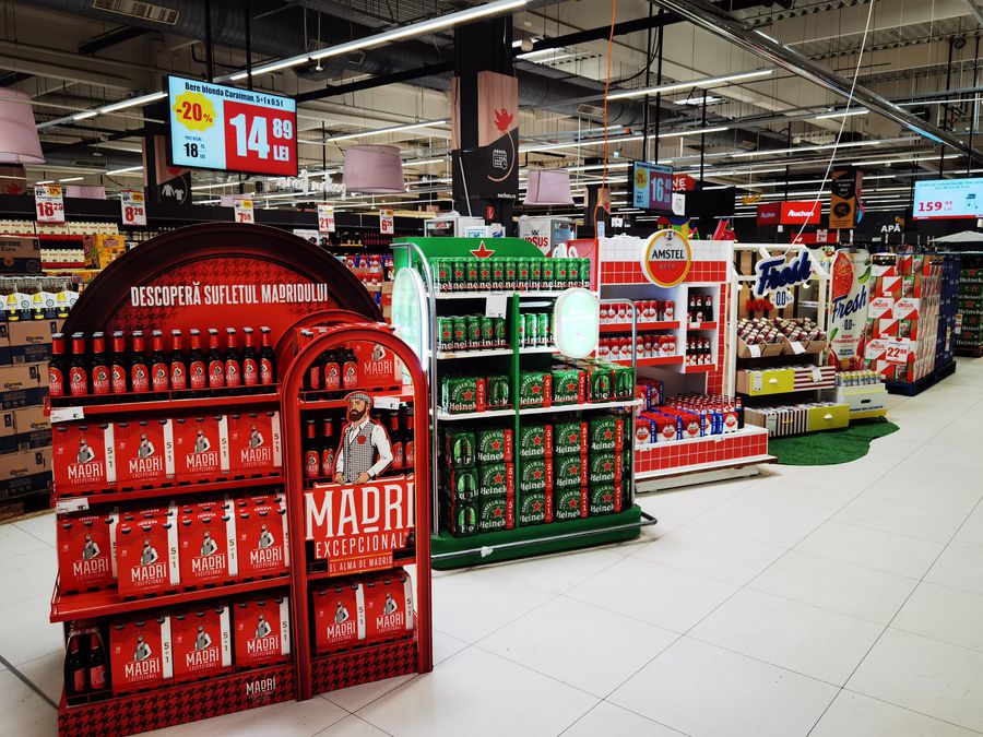 Fie că e fotbal, tenis sau Formula 1, la Târgul de Bere Auchan găsești băutura perfectă pentru fiecare repriză