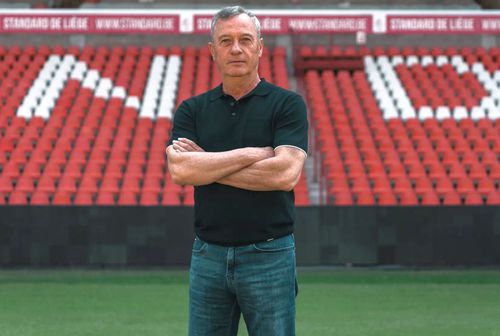 Mircea Rednic, după ce a semnat cu Standard Liege/ foto: standard.be