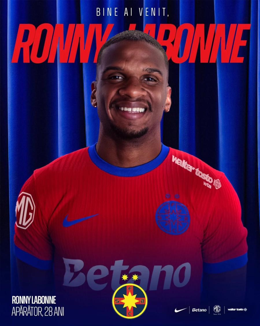 Ronny Labonne, noul jucător de la FCSB // foto: Facebook Transfer de nicăieri: FCSB a oficializat la ora 20:00 prima achiziție a verii!