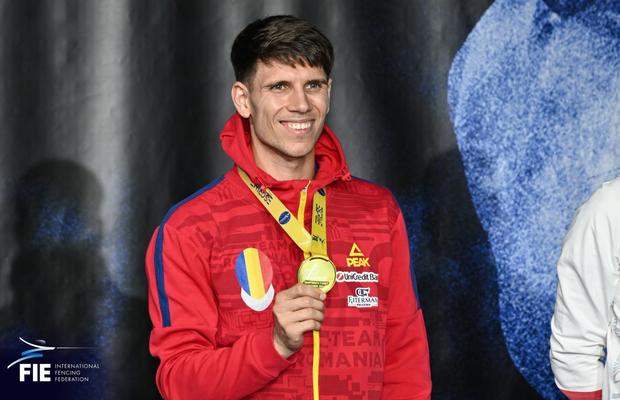 Sabrerul George Dragomir a rămas cu bronzul la Campionatele Europene