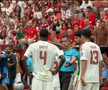 Imagini dramatice la Canada - Qatar: Kone, scos pe targă