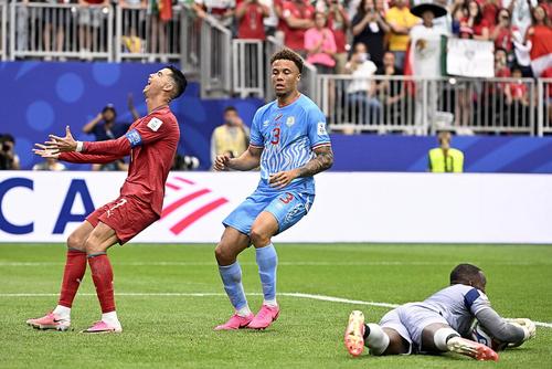 Cristiano Ronaldo, exasperat în Portugalia - RD Congo // foto: Imago Images