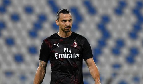 Zlatan Ibrahimovic a mai reușit o performanță: 100 de meciuri pentru AC Milan // Sursă foto: Getty