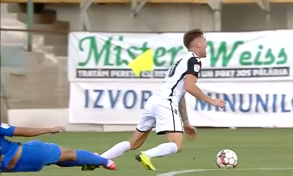 Ioan Andone acuză arbitrajul după înfrângerea lui FC Voluntari: „«Roșu» direct. Putea să-i rupă piciorul”