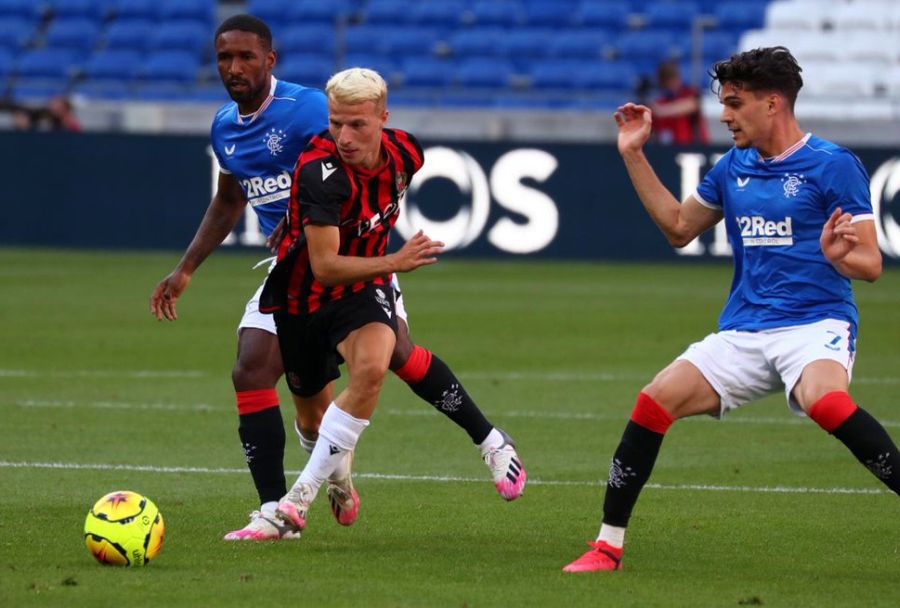 VIDEO Rangers, cu Ianis Hagi titular, a câștigat meciul amical cu Nice și trofeul Veolia » La francezi a jucat Flavius Daniliuc