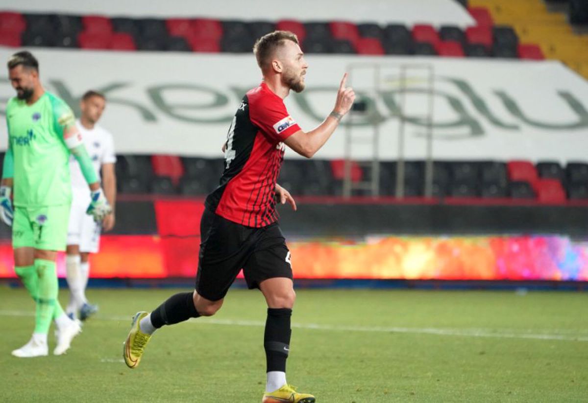 Alexandru Maxim, un nou gol pentru Gaziantep