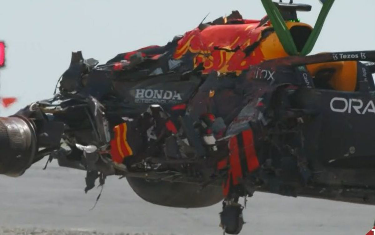 FOTO Accident Silverstone, Formula 1, Hamilton - Verstappen 18.07.2021