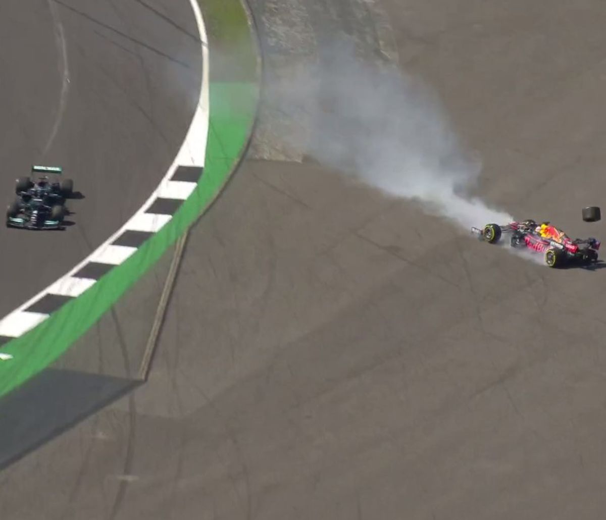 FOTO Accident Silverstone, Formula 1, Hamilton - Verstappen 18.07.2021