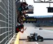 Lewis Hamilton a făcut o cursă perfectă pe teren propriu. În ciuda penalizării de 10 secunde, britanicul a încheiat pe primul loc.
