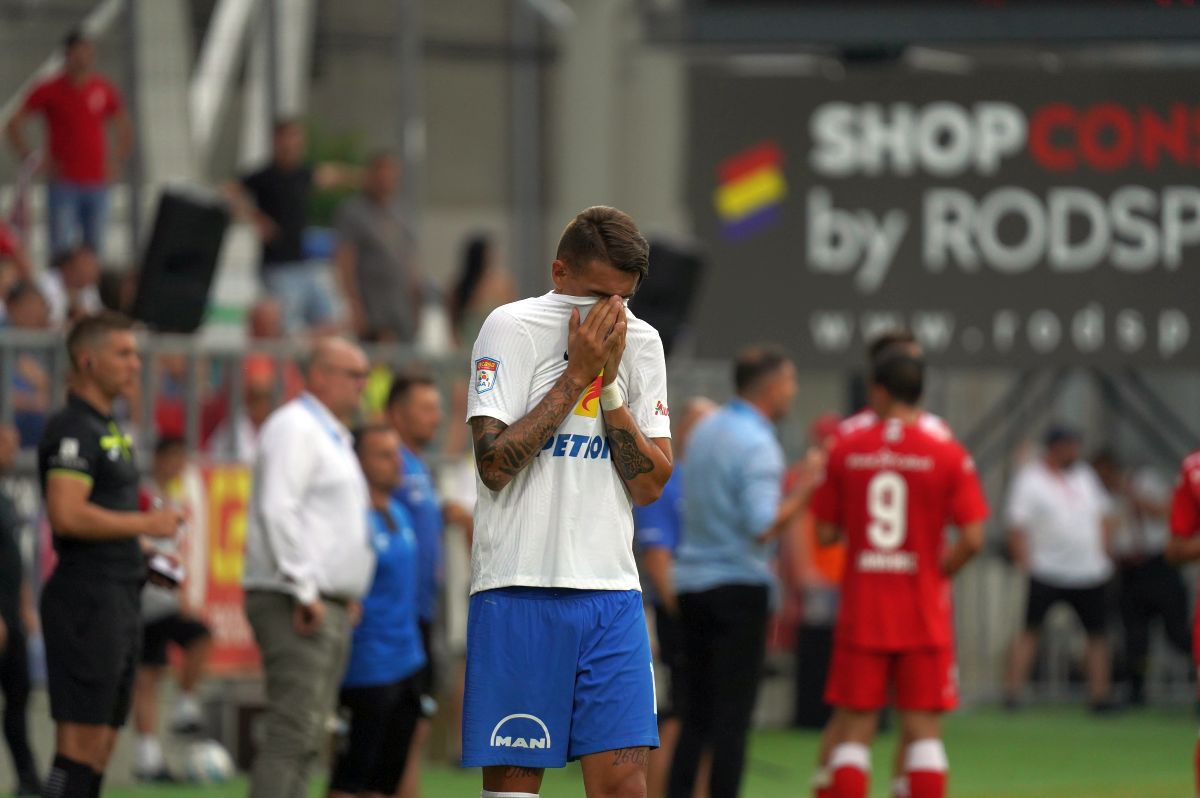 FOTO Accidentare Dănuleasa, UTA - Farul