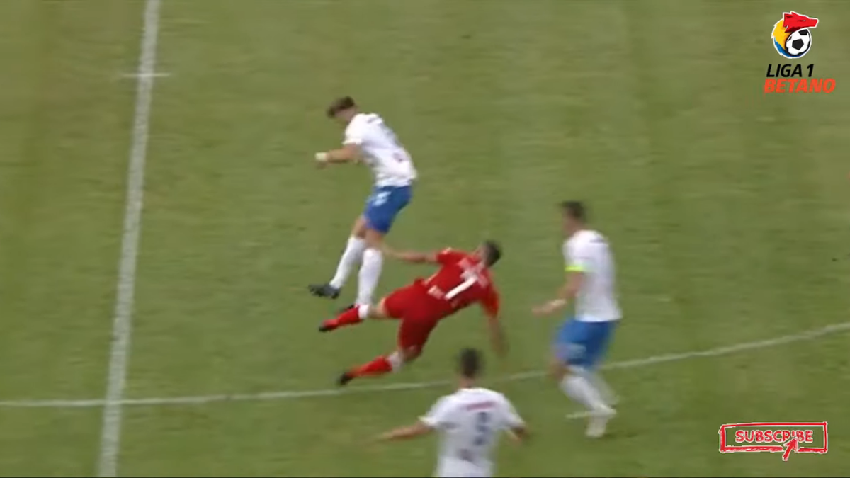 FOTO Accidentare Dănuleasa, UTA - Farul