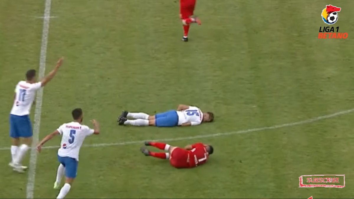 FOTO Accidentare Dănuleasa, UTA - Farul