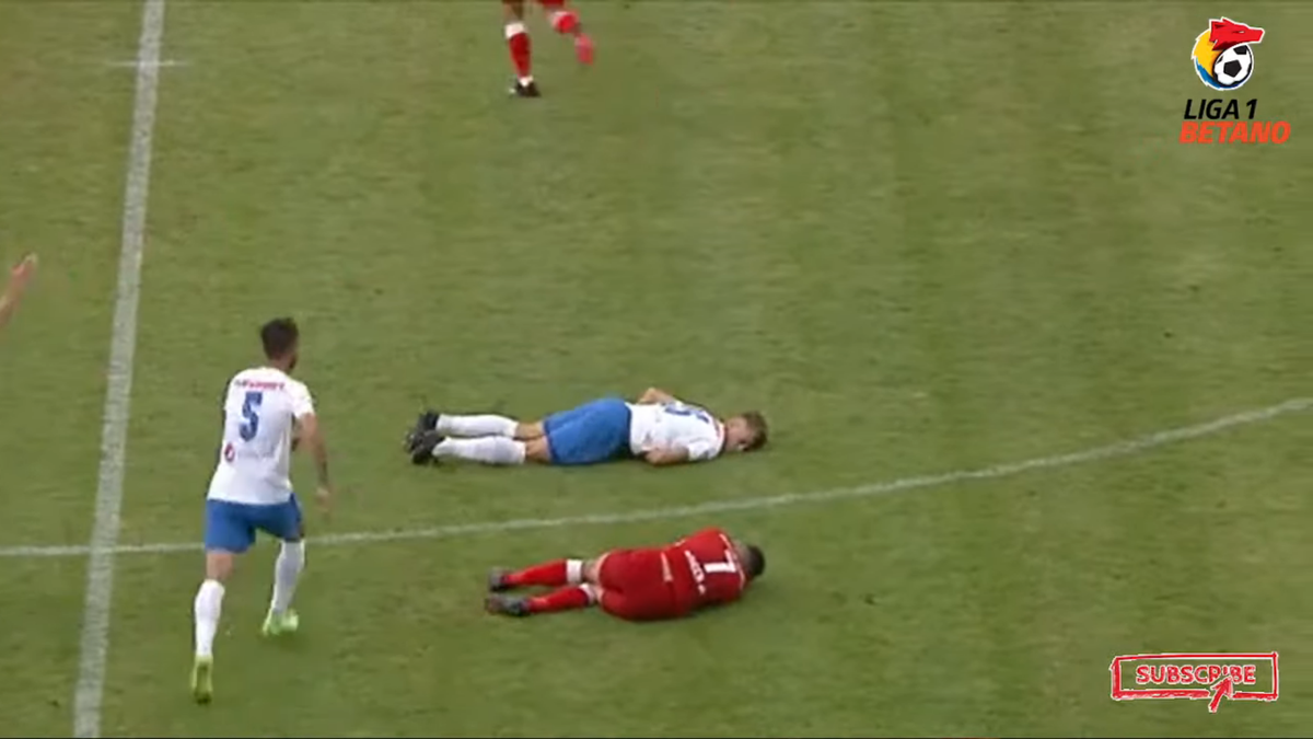 FOTO Accidentare Dănuleasa, UTA - Farul