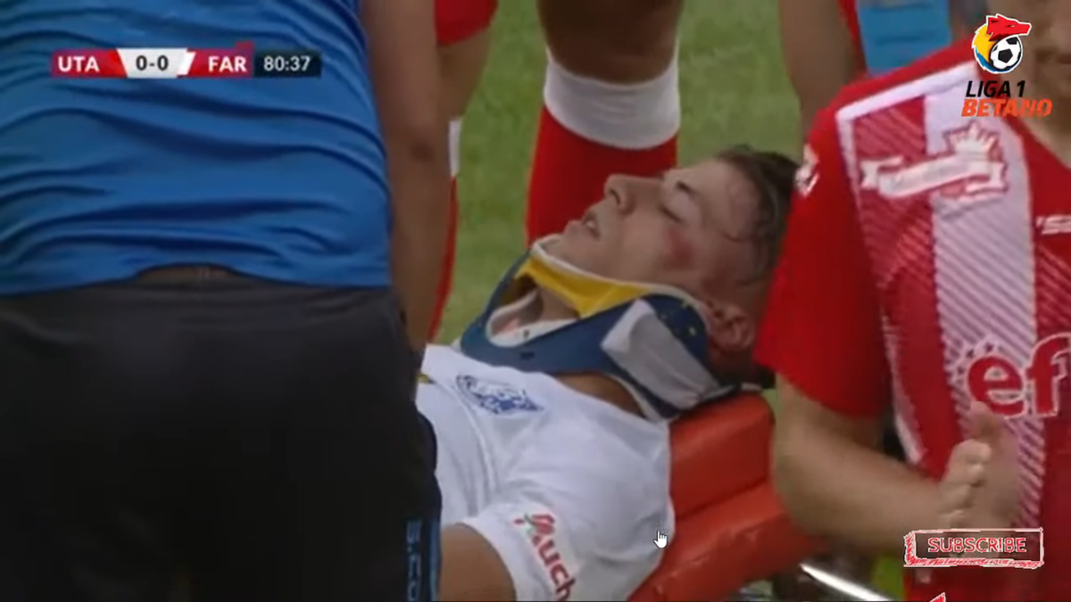 FOTO Accidentare Dănuleasa, UTA - Farul