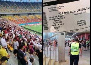Probleme pe Arena Națională: „Ne înghesuie pe toți aici! Stewarzii ne-au spus să ne așezăm pe unde putem”