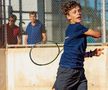 Matei Chelemen, antrenându-se la academia lui Rafa Nadal / Sursă foto: Instagram