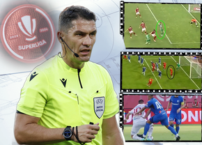 Kyros Vassaras, verdict ulitor în cele două faze identice de la Rapid - Sepsi și FCU Craiova - FCSB + Singurul arbitru pe care îl dă exemplu negativ e Istvan Kovacs