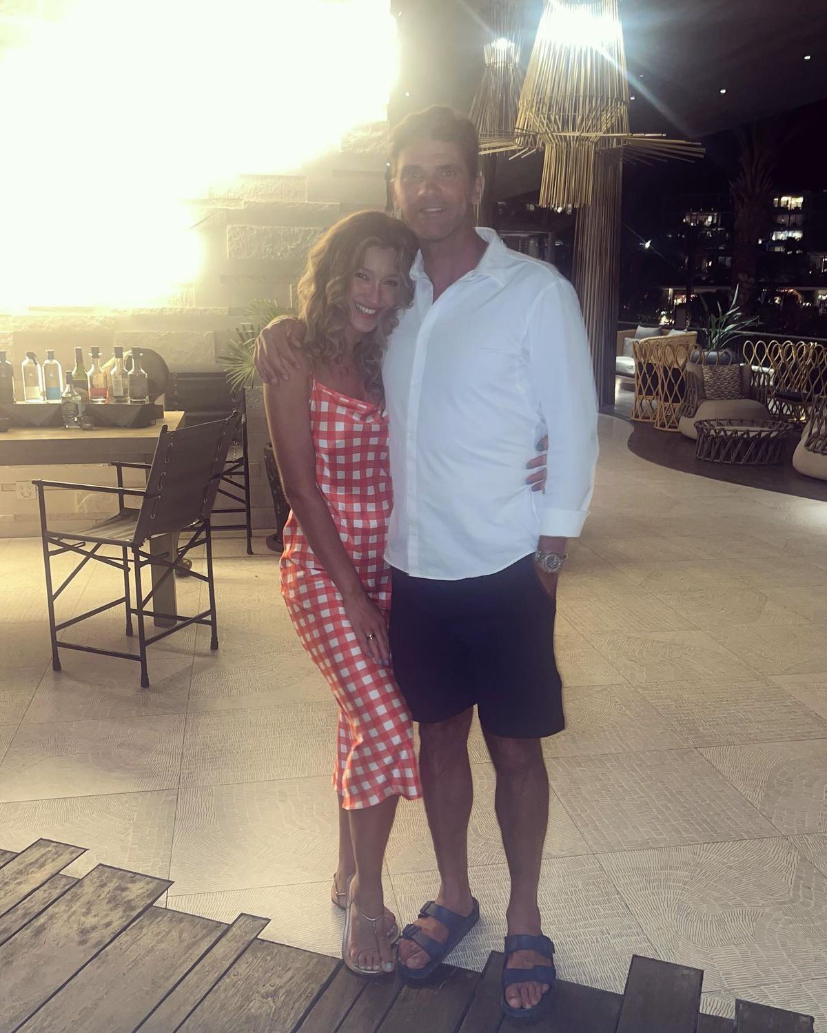 Mark Philippoussis e căsătorit cu o românca Silvana Lovin. Foto: Instagram