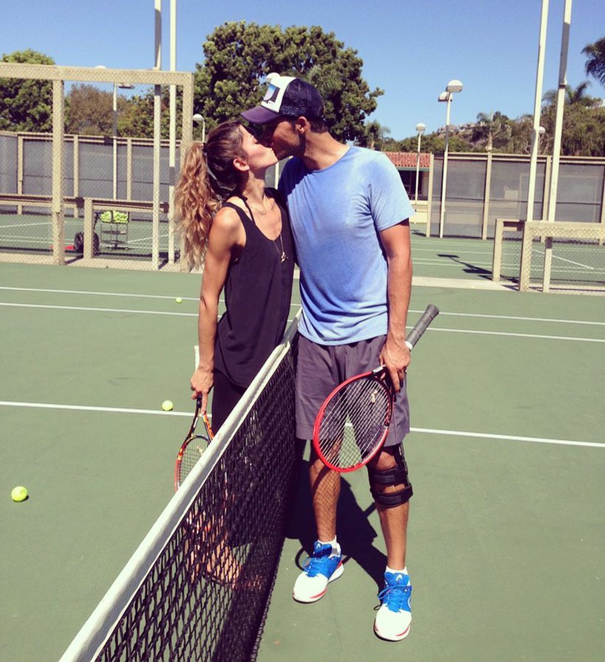 Mark Philippoussis e căsătorit cu o românca Silvana Lovin. Foto: Instagram