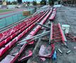 Stadion Dinamo - machetă și imagini de la demolarea actualei arene