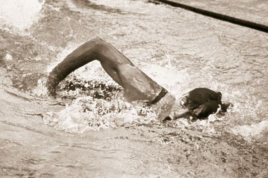 Johnny Weissmuller în acțiune FOTO Gulliver/GettyImages