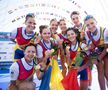 Barca de 8 plus 1 a României la Campionatele Mondiale de la Belgrad 2023 Foto: Raed Krishan