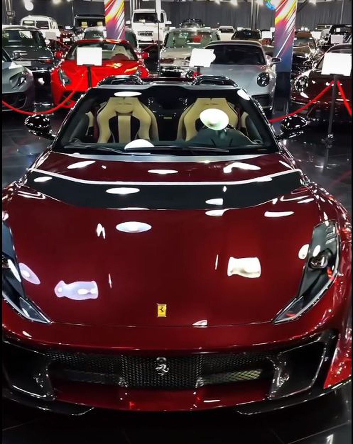 Ion Țiriac, aroganță la prezentarea noului Ferrari 812 Competizione Aperta