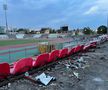 Stadion Dinamo - machetă și imagini de la demolarea actualei arene